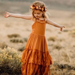 NWT Joyfolie Catrin Dress Sz 7 Marigold